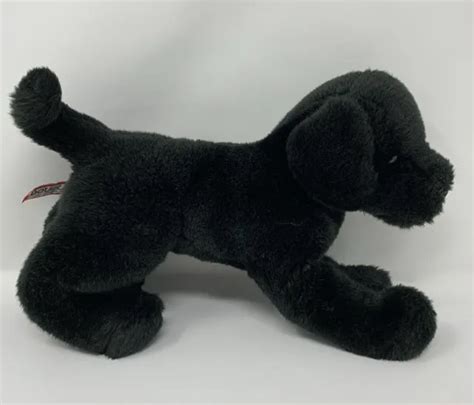 Douglas Plush Black Lab Realistic Puppy Dog Labrador Retriever Stuffed