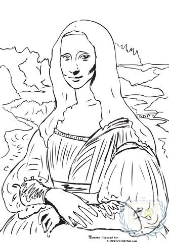 Mona lisa coloring pages are a fun way for kids of all ages to develop creativity, focus, motor skills and color recognition. mona-lisa-La-Gioconda-by-leonardo-da-vince-coloring-page[1 ...