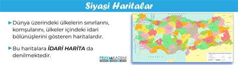 Türkiyenin Siyasi ve Fiziki Haritaları Pruva Akademi Yayıncılık