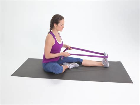 Seated Calf Stretch Ways To Stretch Your Calves A Must For Runners
