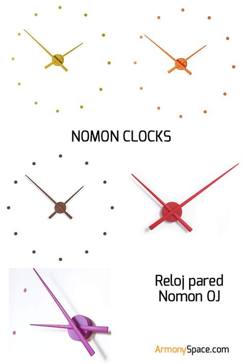 Reloj Adhesivo De Pared Oj De Nomon · Wall Clock Oj By Nomon Elaborado