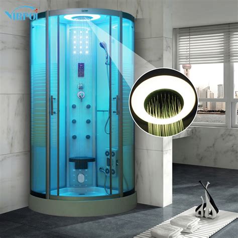 13 Steam Shower Cubicle Enclosure Bath Cabin Room 800mm Luxury Shower
