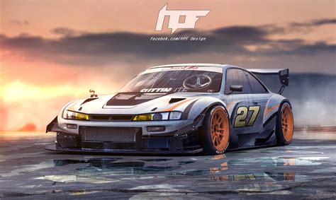 Nissan Silvia S14 Drift Car