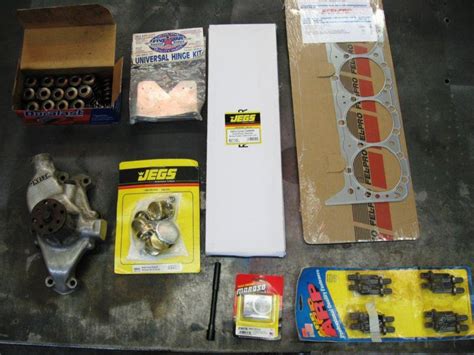 Buy Small Block Chevy Parts Lot Gskts Rocker Studs Etc In Corunna