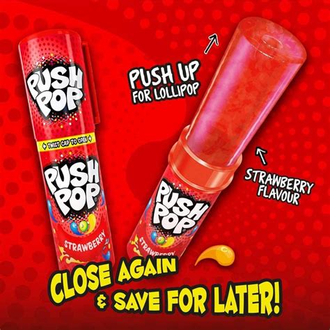Push Pop Candy 15g X 20 Standard