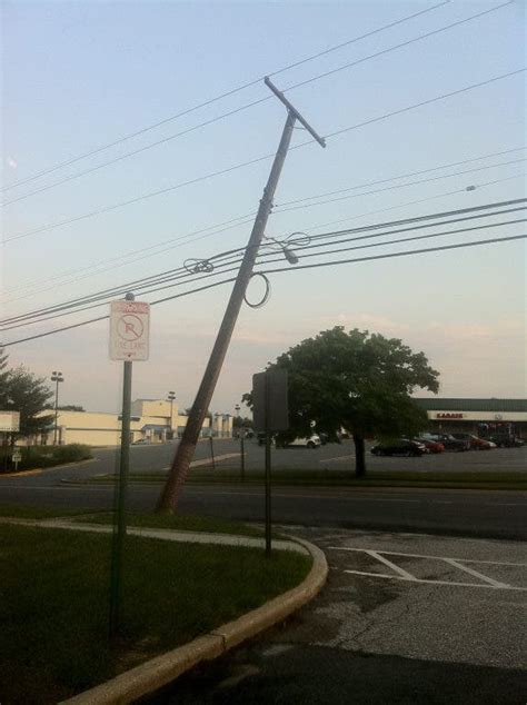 Update Leaning Utility Pole Repaired Cable Failure Cause Of Early