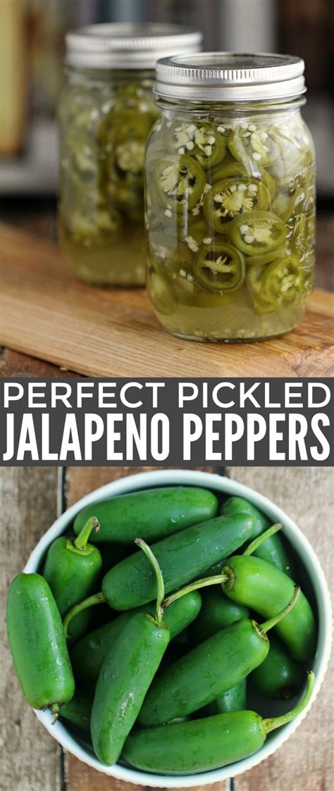 Perfect Pickled Jalapeño Peppers Quick And Easy Recipe Frugal Mom Eh