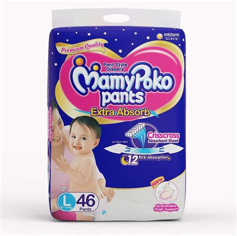 Mamy poko pantsnov 23, 2015i have purchased mamy poko pants and i am very happy with the quality and the price is resonable the quality is genuine it gives to my baby. MAMY POKO PANTS EXTRA ABSORB LARGE 46: Buy MAMY POKO PANTS ...