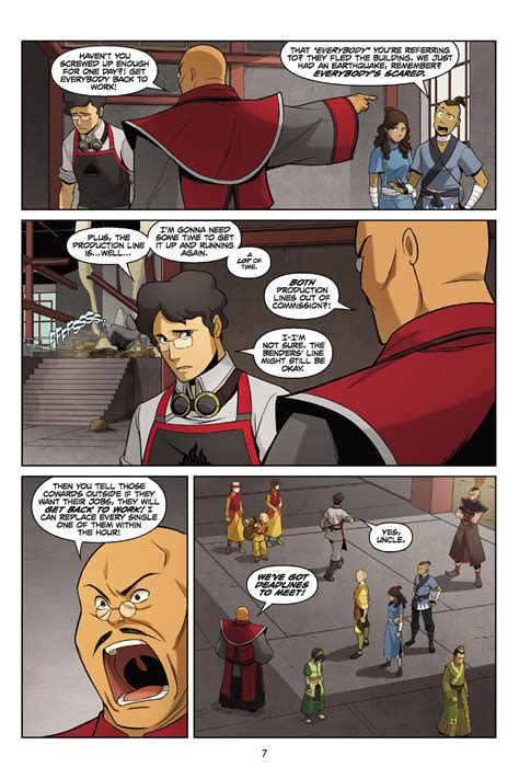 Read Online Nickelodeon Avatar The Last Airbender The Rift Comic