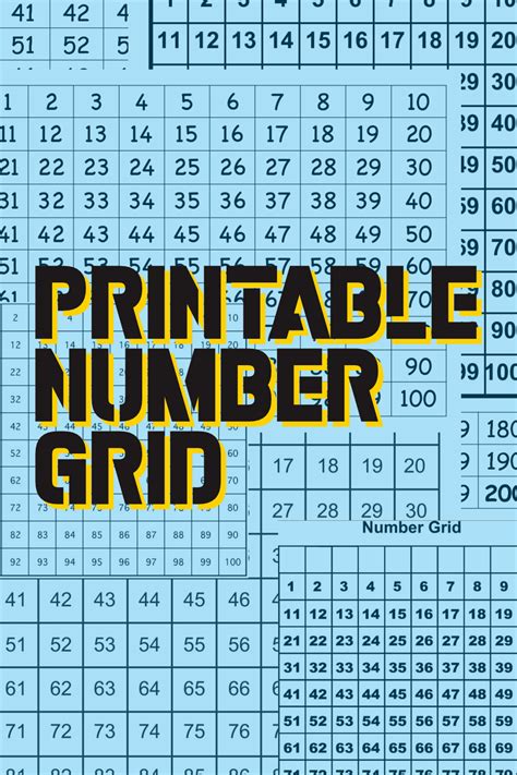 10 Best Printable Number Grid Pdf For Free At Printablee