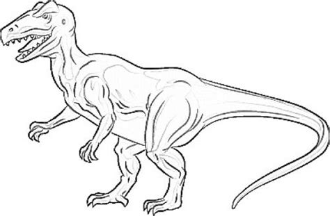 Download 229+ Dinosaur Allosaurus Coloring Pages PNG PDF File