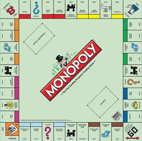 Is monopoly cards better than monopoly board games? monopoly-board-web.jpg (1600×1594) | Monopoly, Monopoly ...