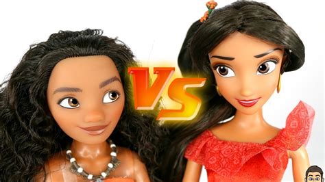 Moana Vs Elena Of Avalor Battle Of The Disney Princesses Disney