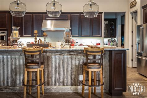 Corrugated metal kitchen islands images pinterest lsfmo. Reclaimed Corrugated Metal & Wood Island | Porter Barn Wood