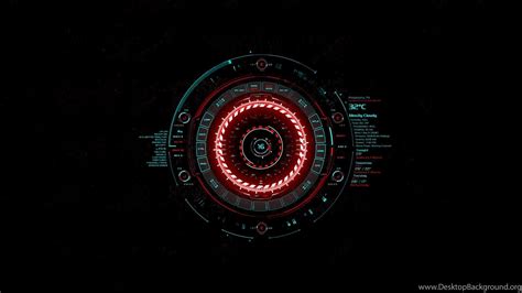 A red and black background packs a strong visual. Top Red Tech Wallpapers Hd Images For Pinterest Desktop ...
