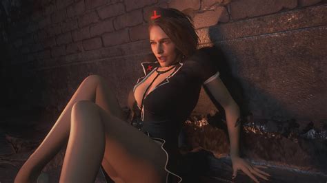 Jill Sexy Nurse Resident Evil Remake Mod Youtube