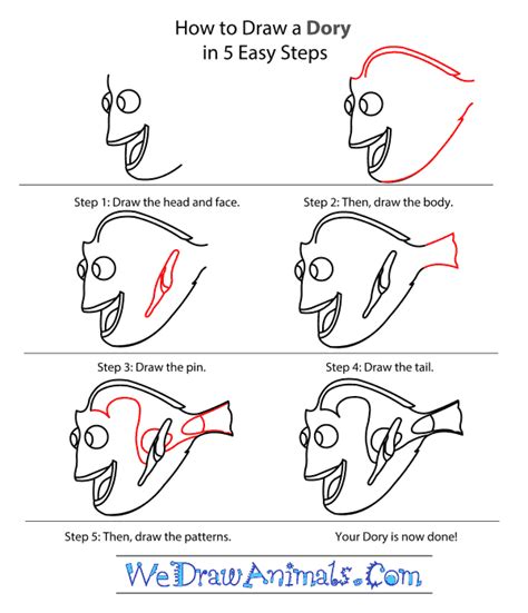 How To Draw Nemo And Dory Easy How To Draw Nemo And Dory