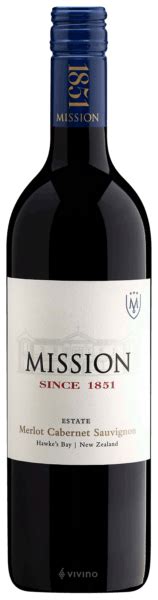 Mission Estate Winery Merlot Cabernet Sauvignon Vivino Us