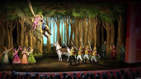 A Closer Look At The Set Designs For Tangled The Musical • The Disney