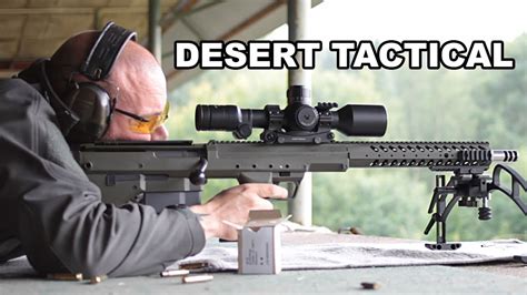 Desert Tactical Bullpup Bolt Action Rifle Youtube