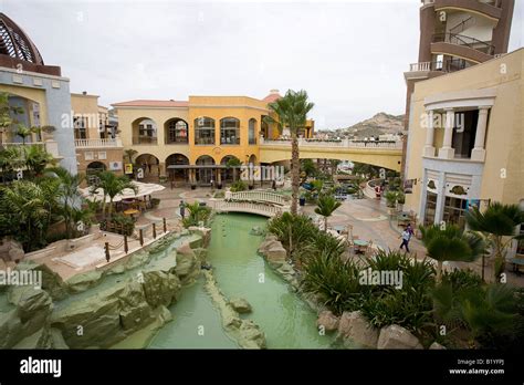 Puerto Paraiso Mall In Cabo San Lucas Mexico Stock Photo Alamy
