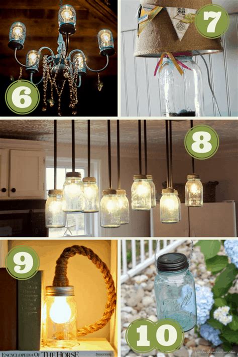 Fortunately, some of the cutest mason jar ideas we found are actually really easy ones. 10 Amazing DIY Mason Jar Light Projects - The Free Range Life
