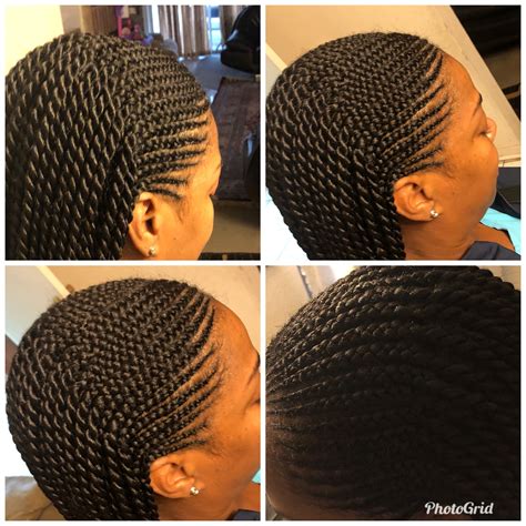 Worn by both men and women, cornrows are braided close to the scalp ghana braids is an african style of hair that is found mostly in african countries. Ghana braids by African Magic Hair Braiding for ...