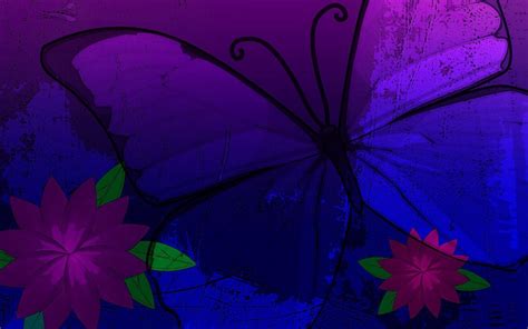 Aesthetic Backgrounds Purple Butterfly K Music