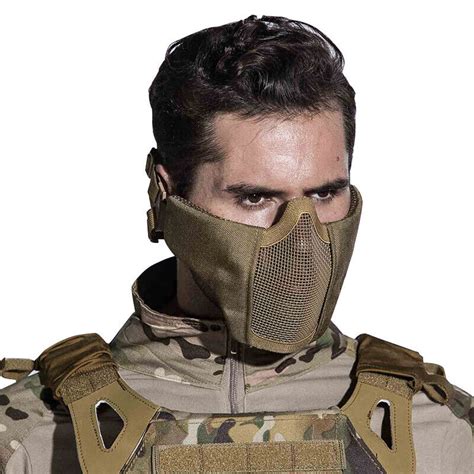 Tactical Helmet Armour Face Mask Airsoft Militari Equipment Helmet