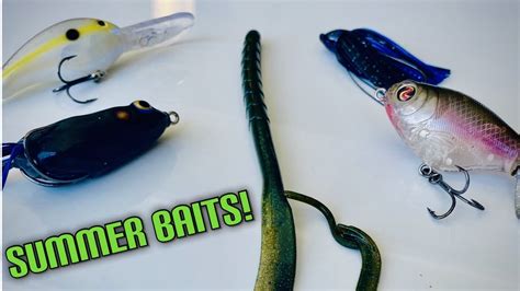 Best Bass Lures To Use In The Summer Youtube