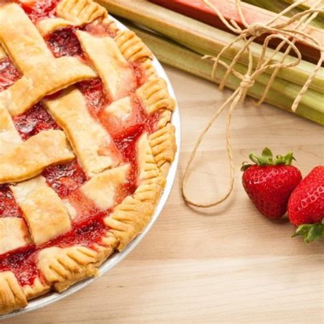 Strawberry Rhubarb Pie With Frozen Fruit Sensational Recipe Cake