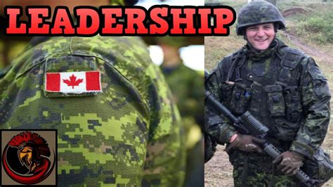Leadership Im Home Canadian Army Primary Leadership Course Youtube