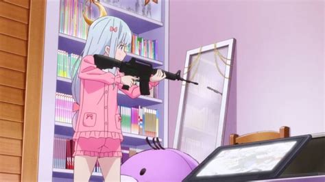 Eromanga Sensei 04 Rifle Sagiri Gun Aesthetic Aesthetic Anime Gun Meme Otaku Pink Guns