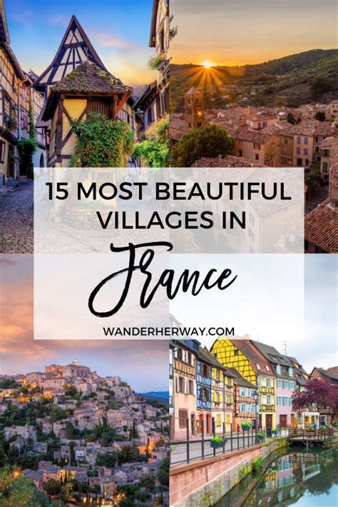 15 most beautiful villages in france — wander her way countryside travel beautiful villages