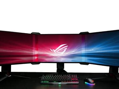 Asus ROG Releases Bezel Free Kit For Monitors At CES Uses Light Refraction To Erase The