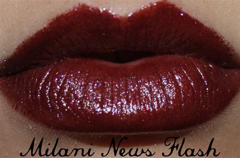 Dainty Darling Digits Milani Lip Flash Swatches