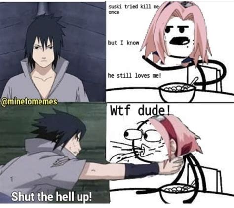 This Meme Is Funny Antisasusaku Anime Memes Otaku Funny Naruto