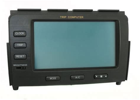 2005 Acura Mdx Trip Computer Replacement
