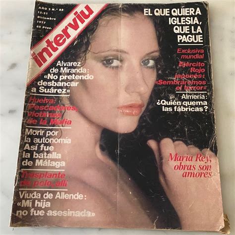 Revistas Interviu Años 70 80 De Segunda Mano Por 20 Eur En Santiago De