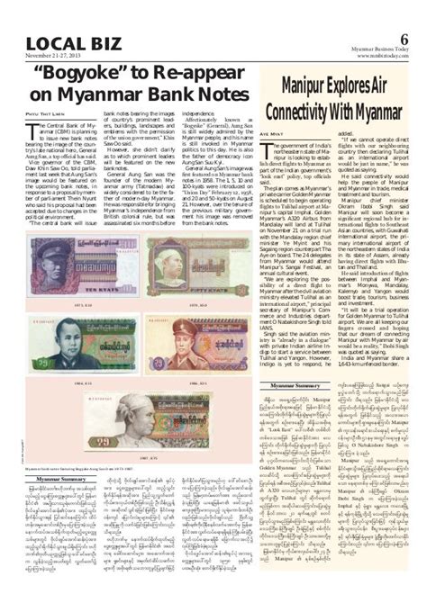 Myanmar Business Today Vol 1 Issue 42