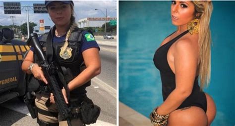 Brazils Sexiest Police Officer Photos Protothemanews Com