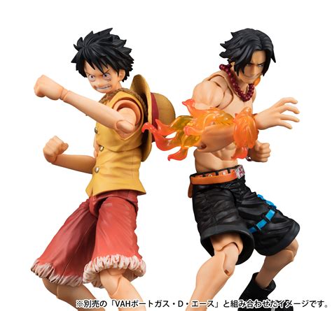 One Piece Variable Action Heroes Action Figure Monkey D Luffy Past Blue