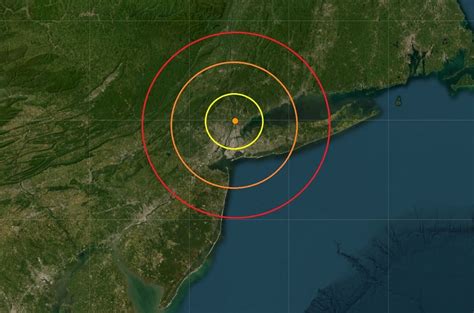 Hundreds Report Shaking as Earthquake Strikes New York Near New York ...