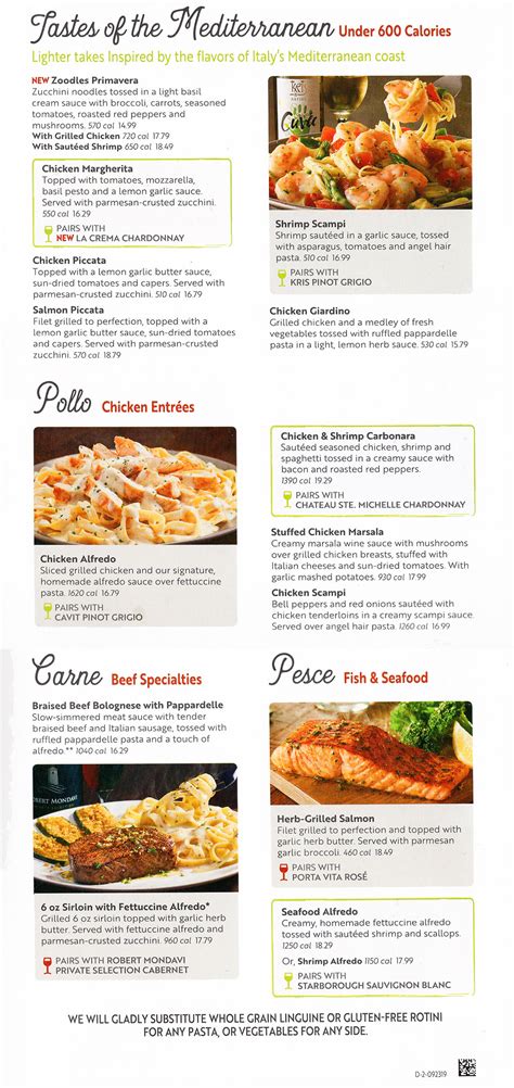 The prices are a bit on the higher side, but they are being overlooked due to other significant satisfactory features. Olive Garden | Menu | Delivery | Order Online | Lincoln NE ...