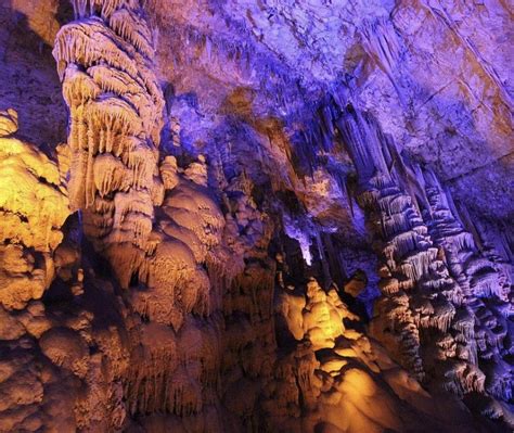 Avshalom Cave Reserva Natural Estalactitas Cuevas