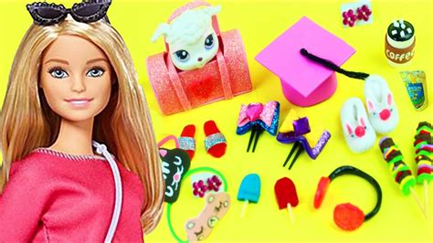 10 Diy Miniatures Crafts And Hacks For Barbie Graduation