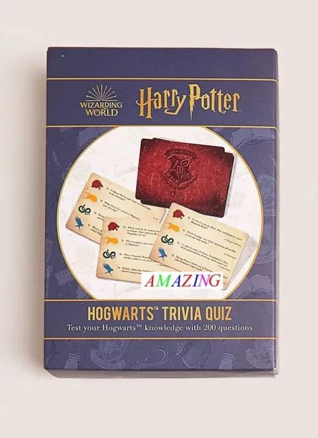 hogwarts trivia quiz 200 harry potter wizarding questions a spellbinding t 14 07 picclick