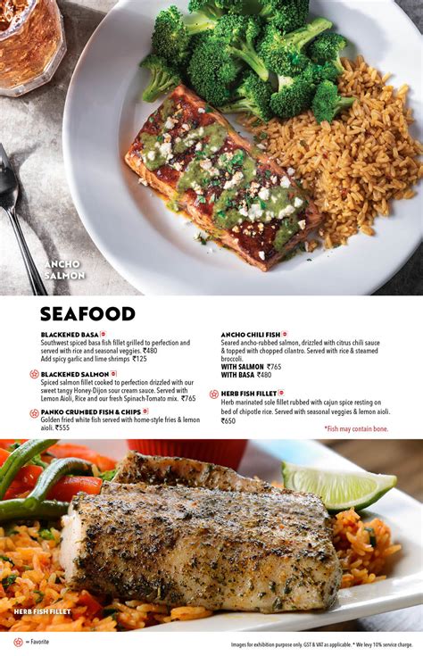 Menu of Chili's, Connaught Place (CP), Central Delhi, Delhi NCR | EazyDiner