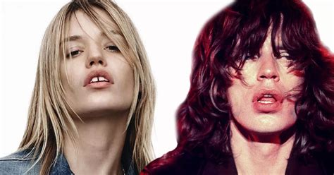 Georgia May Jagger Is Like A Rolling Stone As She Pouts Just Like Dad Mick Mirror Online