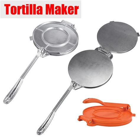 Aluminium Tortilla Pie Maker Press Tool Do It Yourself Make Your Own
